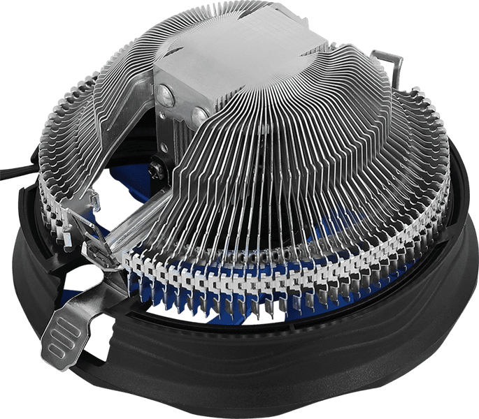 Кулер для процессора Formula V Line Verkho Plus, 120mm FAN, 4-PIN PWM, 1000-2000 RPM, 10.4-26.5DBA, HYDRO BEARING, LGA1700/1200/115x/775, AM5/AM4/AM3+/AM3/AM2+/AM2/FM2/FM1 (незначительное повреждение коробки)