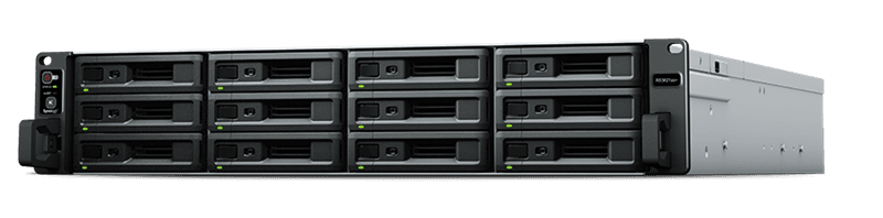 Платформа СХД Synology RS3621xs+ 12 Bay 2xM.2 2x10GLAN 4x1GLAN 8GB (Max.64GB) DDR4 2xUSB