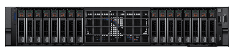 Сервер DELL PowerEdge R760 2U/16SFF(8 SATA/SAS + 8NVMe)/1x6430/2x16GB/2xH965/ 2x480GB RI/1x7,68TB NVMe RI/2xGE/BR 57414 OCP/2x1100W/6HPerf FAN/RC2/bezel/noTPM/IDRAC9 ENT/rails/1YWARR