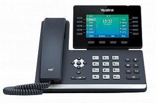 IP телефон YEALINK SIP-T54W, 16 аккаунтов, цветной 4.3" LCD-экран 480х272, Bluetooth,WiFi, USB, GigE, цветной экран, без БП, шт