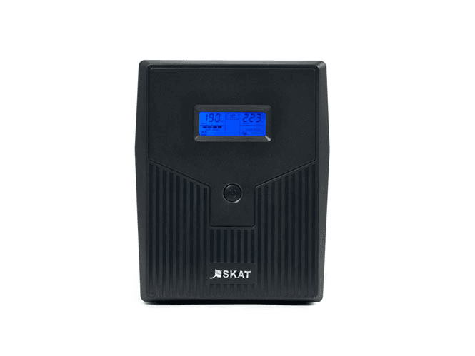 Источник бесперебойного питания Бастион SKAT-UPS 2000/1200 (SKAT-UPS 2000-LI-2x9) 2000ВА/1200Вт/line-interactive/АКБ 9Aчx2/2xSchuko/2xС13/3 л.г/МПТ