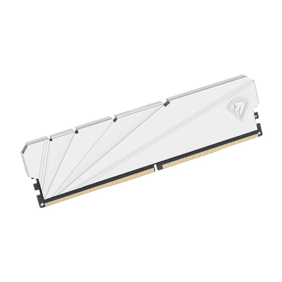 Оперативная память NETAC, DDR4, 8Gb, 3600MHz, CL18, DIMM, с радиатором, белый