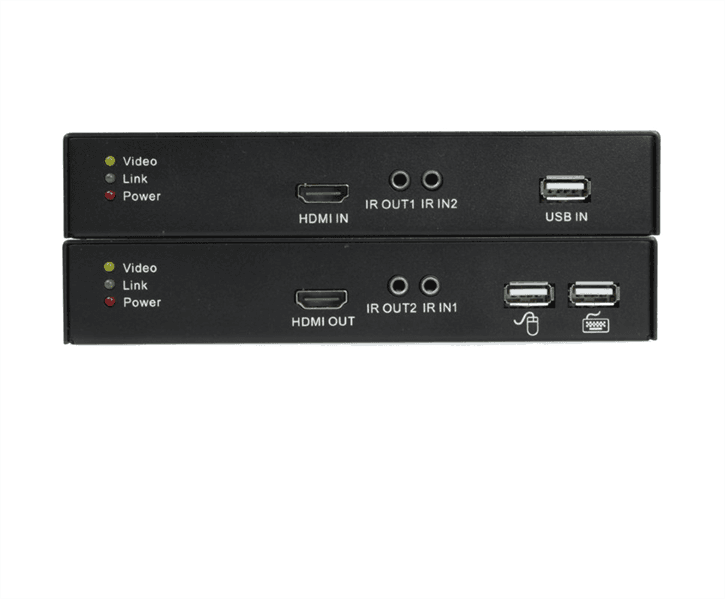 Комплект/ OSNOVO Комплект для передачи HDMI, USB и ИК управления по кабелю витой пары (CAT5e/6) до 150м