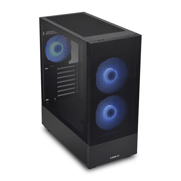 Корпус LIAN LI Lancool 205 Mesh Black, Medium Case: ATX, Micro-ATX, Mini-ITX, 2xUSB 3.0, 2xAudio, Included Fans: 2x140mm ARGB PWM, 1x120mm ARGB PWM