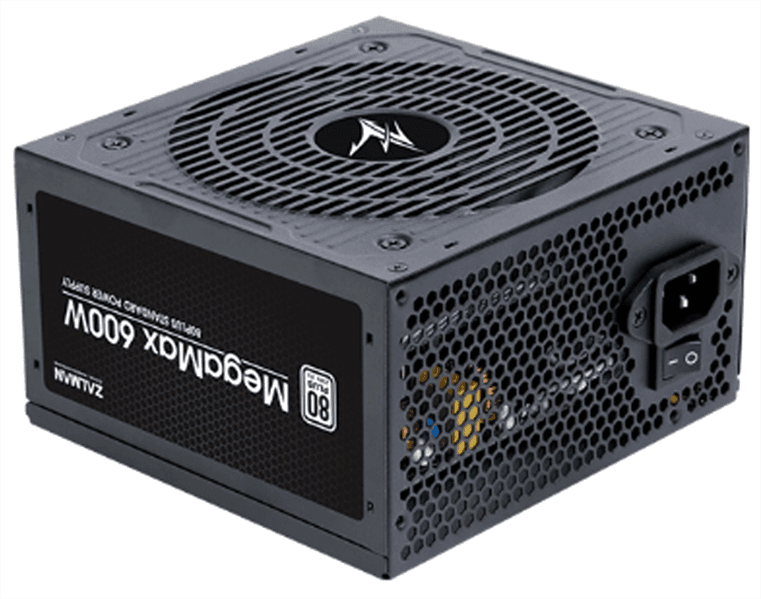 блок питания Zalman ZM600-TXII (V2), 600W, ATX12V v2.31, APFC, 12cm Fan, 80+ 230V EU, Retail