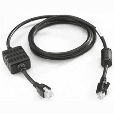 Кабель питания Zebra ASSY: MC22/27/33/34/93/94/TC22/27 DC line cord for running multi-slot cradles from a single Level VI power supply PWR-BGA12V108W0WW, Level VI replacement for PWRS-14000-241R