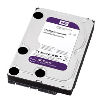 Жесткий диск Western Digital Purple HDD 3.5" SATA 3Tb, IntelliPower, 64MB buffer (DV&NVR), WD30PURX, 1 year