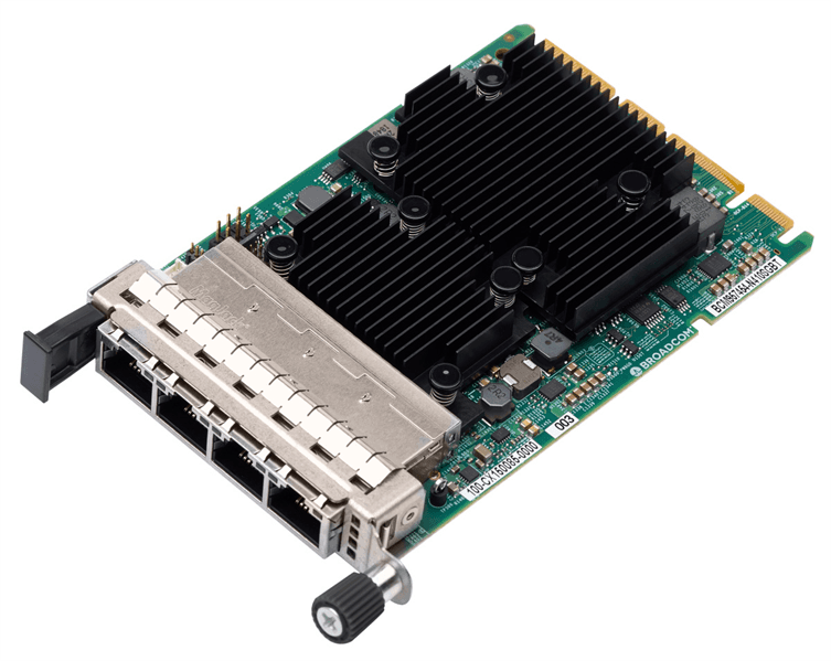 Сетевой адаптер Lenovo ThinkSystem Broadcom 57454 10GBASE-T 4-port OCP Ethernet Adapter