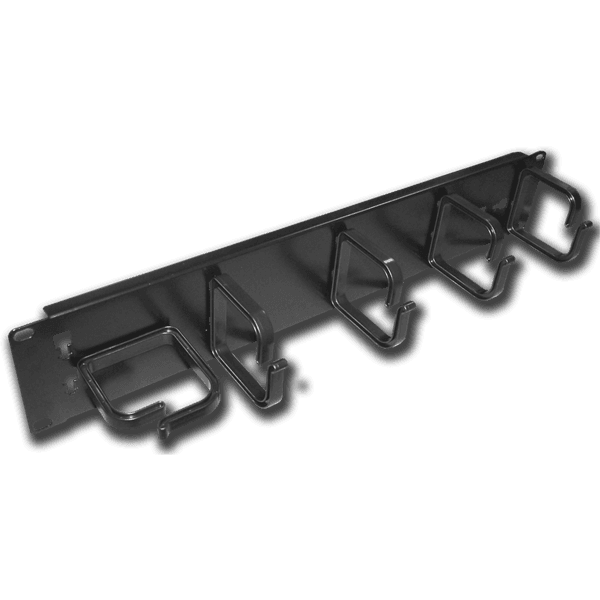 Lanmaster LAN-ORG-2U Кабельный органайзер Вертикальный Lanmaster LAN-ORG-2U односторонний кольца 2U шир.:19" глуб.:78мм