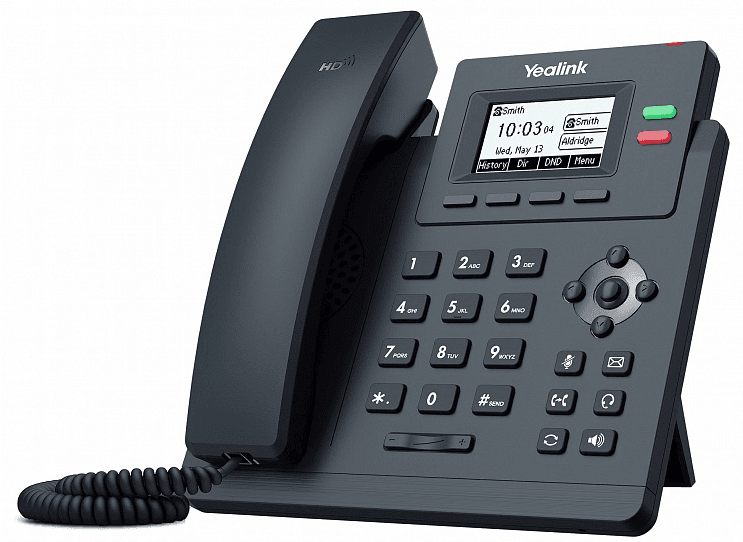 Телефон SIP YEALINK SIP-T31G (2 линии, PoE, GigE, БП в комплекте) (SIP-T31G)