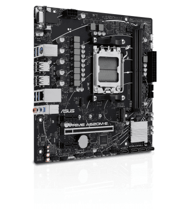 Материнская плата ASUS TUF PRIME A620M-E-CSM (AM5, mATX, A620, 2xDDR5, RAID, 1xPCI-Ex16, 1xM.2, HDMI+DP+VGA) (PRIME A620M-E-CSM)