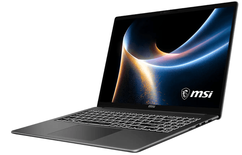 Ноутбук MSI Modern 16S AI+ G3MG-013XRU Intel Core Ultra 5 322/16Gb (1*16 D5)/SSD512Gb/UMA/16"/OLED/WUXGA/1920x1200/60Hz/NoOS/RJ-45/Grey/1.7kg