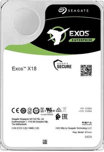Жесткий диск/ HDD Seagate SAS 12Tb Exos 12GB 7200 256MB 1 year warranty (replacement ST12000NM002G, MG09SCA12TE)