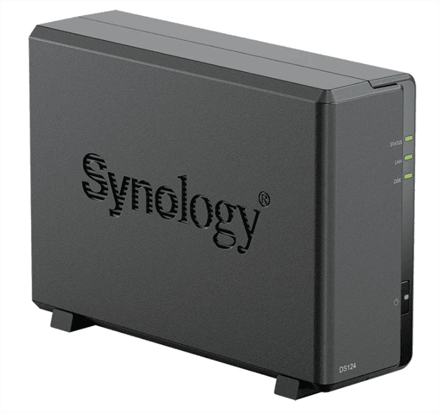 Системы хранения данных Synology QC 1,7GhzCPU/1Gb/upto 1HDD SATA(3.5', 2.5')/2xUSB3.2/1GbE/iSCSI/2xIPcam(upto 12)/1xPS/1YW repl DS118 (незначительное повреждение коробки)