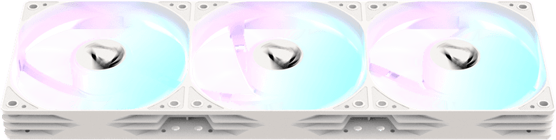 Система водяного охлаждения Formula V Line ICE JET GLOW 360 WH, 360mm, 3x120mm, ARGB fans, LGA115X/1200/1700/1851, AM4/AM5