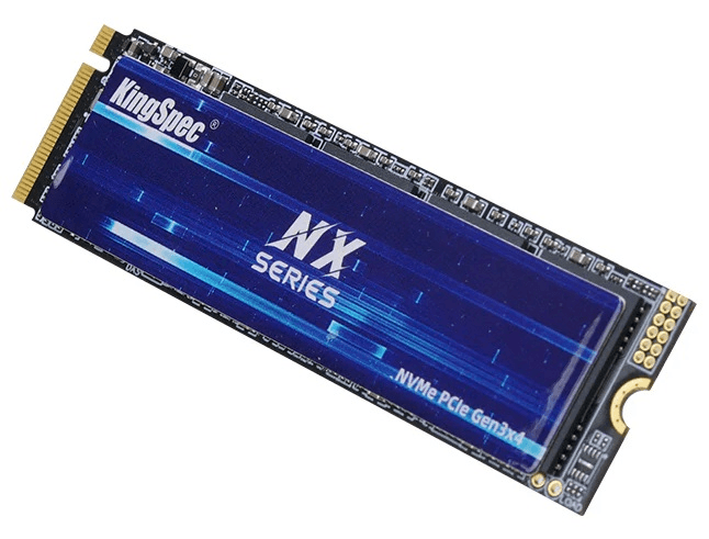твёрдотельный накопитель KingSpec SSD 512GB M.2 2280 PCIe 3.0 x4 NVMe R3400/W3100MB/s 3D TLC MTBF 1.5M 380000/320000 IOPS 500TBW
