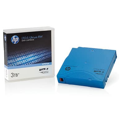 Ленточный картридж HPE LTO-5 Ultrium 3TB RW Non-custom Labeled 20 Data Cartridges with Cases (20 x C7975A with label)