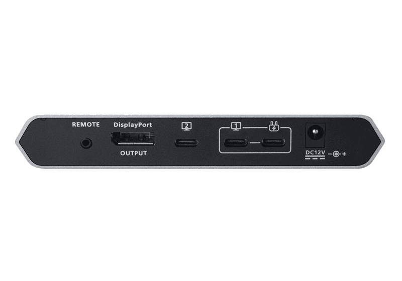 Переключатель ATEN 2-Port 4K DisplayPort USB-C KVM Dock Switch with Power Pass-through