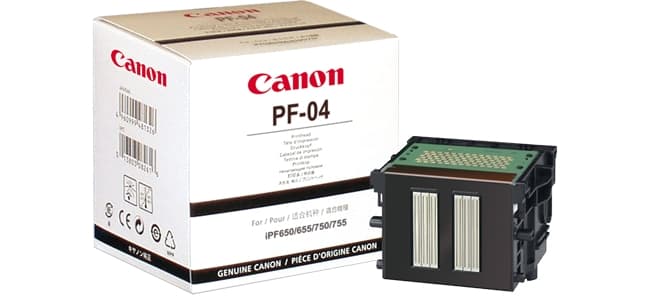 Печатающая головка Canon PF-04 (3630B001) черный для Canon iPF650, iPF655, iPF670, iPF680, iPF685, iPF750, iPF755, iPF760, iPF765, iPF770, iPF780, iPF785, iPF830, iPF840, iPF850.