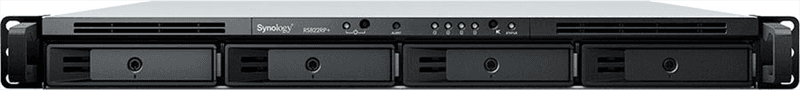СХД стоечное исполнение 4BAY 1U NO HDD RS822RP+ SYNOLOGY