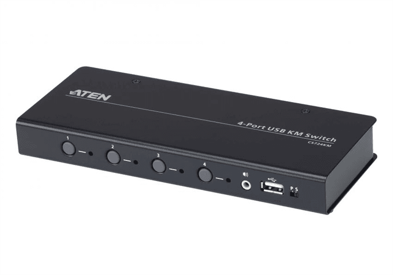 Настольный KM Переключатель ATEN 4-Port USB Boundless KM Switch
