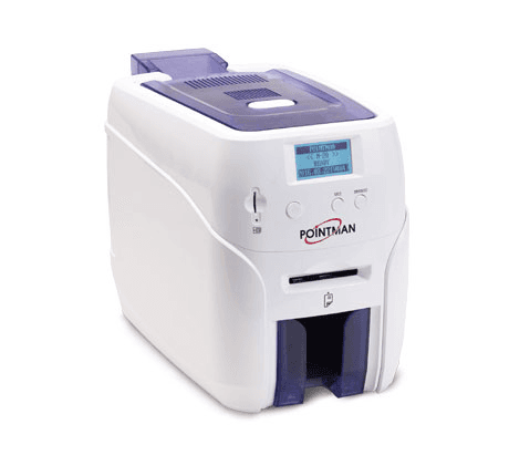 Принтер пластиковых карт Poscenter Pointman Nuvia N20 300 dpi, до 600 карт/час, USB, Ethernet, RS-232, белый