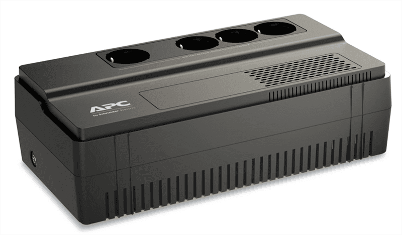 Источник бесперебойного питания для персональных компьютеров APC EASY UPS BV, 650VA/375W, 230V, AVR, 4xSchuko Outlet