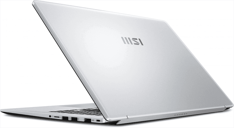 Ноутбук без сумки MSI Modern 15 F13MG Core i5-1334U 15.6" FHD (1920*1080)IPS,DDR4 16GB (8GB*2),512GB SSD,Iris Xe Graphics,backlight (White),Urban Silver,45Whr,1.7kg,DOS