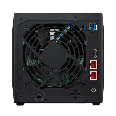 Сетевое хранилище ASUSTOR AS5404T 2-Bay NAS/Media player/Intel Celeron N5105 2.0GHz up to 2.9GHz, 4GB SO-DIMM DDR4, noHDD(HDD,SSD),/2x 2,5Gb (LAN)/3xUSB3.2,HDMI