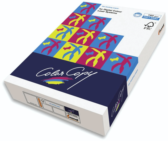 Бумага Color Copy 160 SRA3, 250 листов (кратно 4 шт) см.003R95841 (незначительное повреждение коробки)