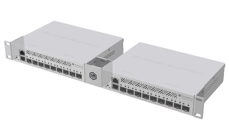 Крепление MikroTik RMK-2/10 - 1U rack mount kit