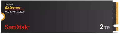Твердотельный накопитель SanDisk SSD Extreme M.2 2280 NVMe 2Tb, 5150MBs/4850MBs TBW 1200, SDSSDX3N-2T00-G26, 1 year