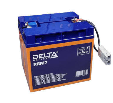 Аккумуляторная батарея Delta сменный батарейный модуль для ИБП APC, аналог RBC7, гарантия 2 года (1114010340014)