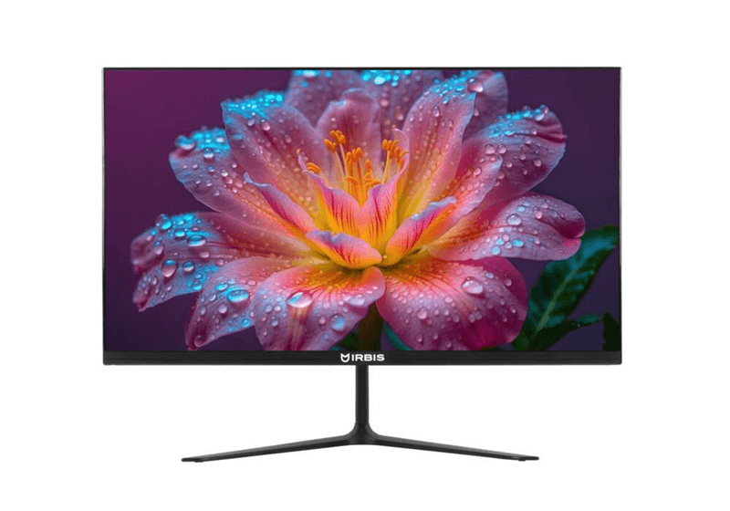 Монитор 21.5'' IRBIS GROOVYVIEW 22 LED Monitor 1920x1080, 16:9, VA, 250 cd/m2, 3000:1, 3ms, 178°/178°, VGA, HDMI, Audio output, 100Hz, Tilt, Speak, VESA 75х75, внутр. бп, Black 1y (China)