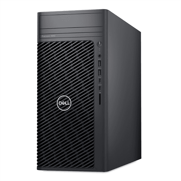 ПК (системный блок) Dell Precision 3680 Tower Core i7-14700 (2,1GHz) 16GB (1x16GB) DDR5, 512GB SSD, Intel Integrated Graphics, 300W, No Optical Drive, No WiFi, Linux Ubuntu, 1YW