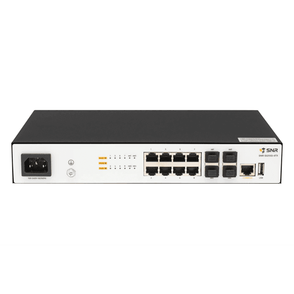 Коммутатор/ Управляемый коммутатор уровня 2+ SNR-S5210G-8TX