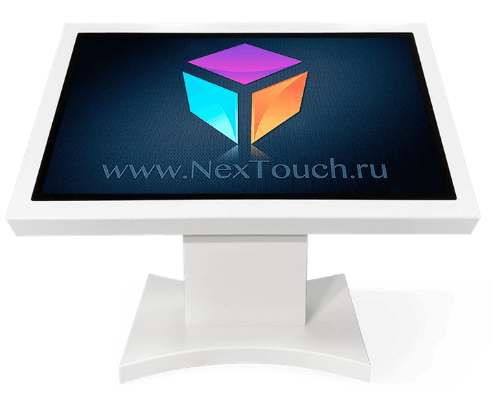 Мультимедийное устройство Интерактивный стол NexTable One 43P 43", FHD(1920х1080), PCAP, 10 касаний, Intel Pentium G6400, DDR4 4Gb, SSD 128Gb, Wi-Fi,USB 2.0 х 2