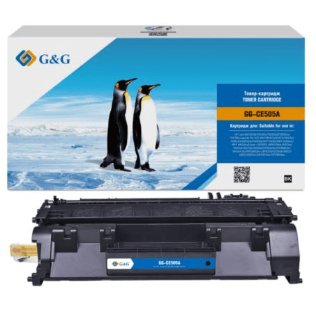 Картридж G&G GG-CE505A черный (2300стр.) для HP LJ P2055/P2035/Pro 400 M401/MFP M425