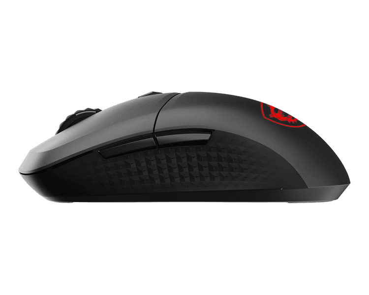 мышь беспроводная Mouse MSI VERSA 300, Wireless, 60g, DPI 8000, Symmetrical design, black (незначительное повреждение коробки)