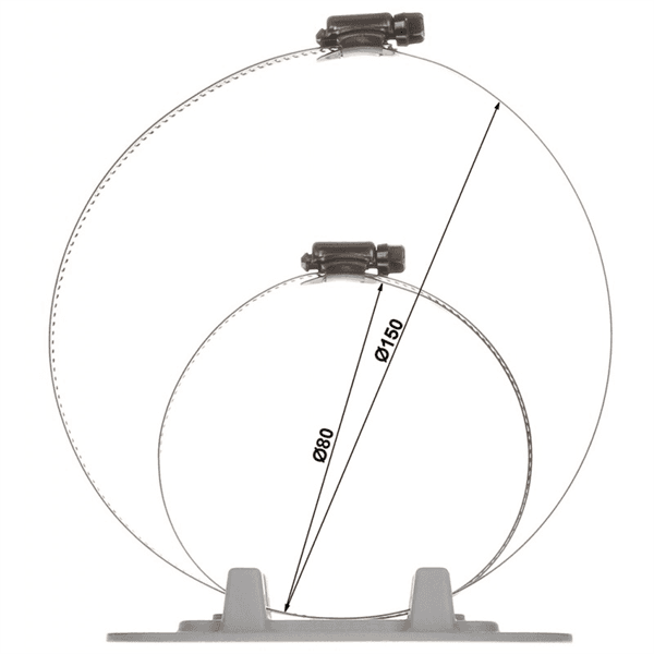 Крепление на столб DAHUA DH-PFA152-E, Pole Mount Bracket (существенное повреждение коробки)
