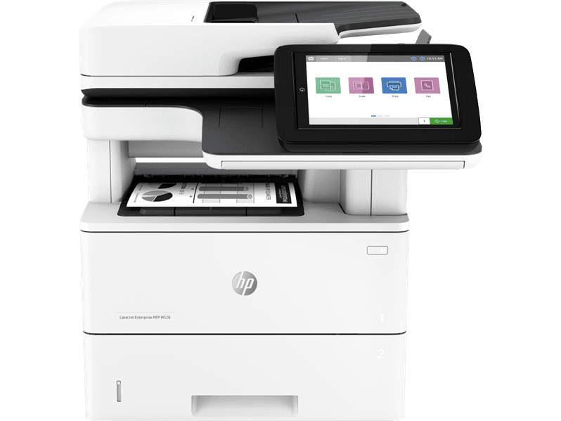 Лазерное многофункциональное устройство HP LaserJet Enterprise MFP M528dn (p/c/s, A4, 1200 dpi, 43ppm, 1.75GB, 16GB eMMC, 2trays 100+550, ADF 100, Duplex, USB/GigEth, repl.F2A76A)