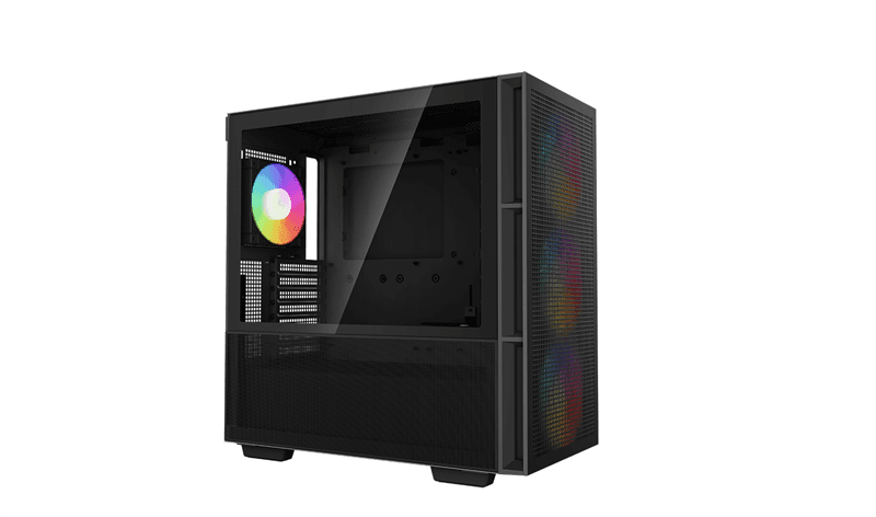 Компьютерный корпус DeepCool CH560 черный (R-CH560-BKAPE4-G-1) (ATX, без БП, 2хUSB, с окном)