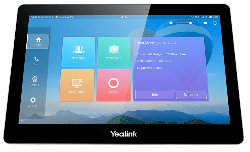 Комплект YEALINK M600-0051 (MeetingEye 600 с встроенной с камерой, микрофонами и саундбаром, CTP20,WPP20, AMS 2 года), шт