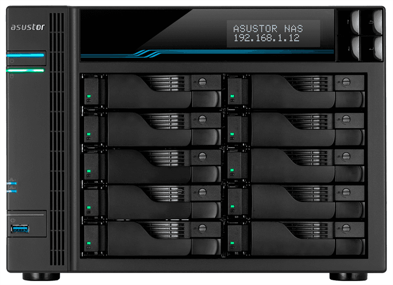Сетевой накопитель Asustor AS6510T AS6510T/ASUSTOR/10BAY/EU/8GD4