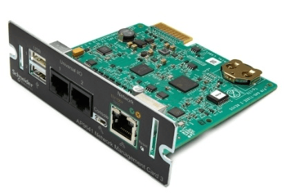 Карта сетевого управления для ИБП APC APC UPS SNMP Network Management Card 3 with Environmental Monitoring