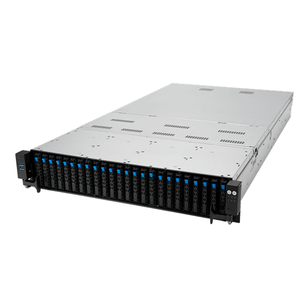 Серверная платформа ASUS RS720-E10-RS24U Rack 2U,2xLGA 4189,RDIMM/LR-DIMM/3DS(32/2933MHz/8TB),24xHDD SAS/SATA or (24xNVMe),2x10GbE,soft RAID,8xPCi+1xOCP,2x2400W,ASMB10-iKVM