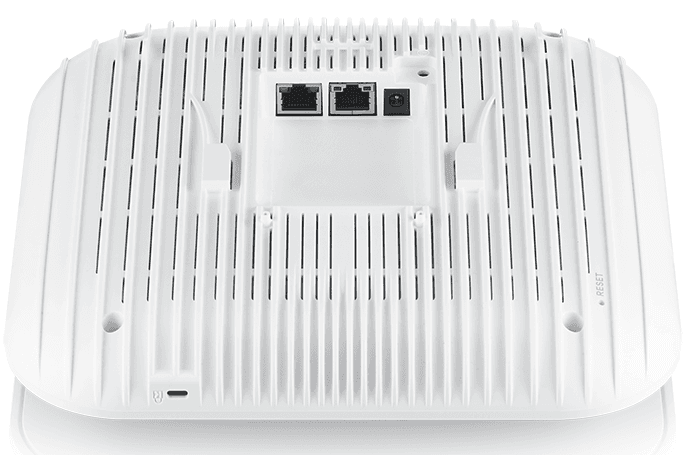 Точка доступа Zyxel NebulaFlex Pro WAX650S, WiFi 6, 802.11a/b/g/n/ac/ax (2,4 и 5 ГГц), MU-MIMO, Smart Antenna, антенны 4x4, до 1200+2400 Мбит/с, 1xLAN 5GE, 1xLAN GE, PoE, защита от 4G/5G, отдельный ра
