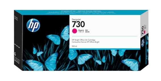 HP 730 P2V69A Картридж HP красный
