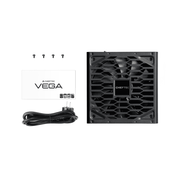 Блок питания Chieftec Vega PPG-850-S, 850Вт, 80 PLUS Gold, 135мм, черный