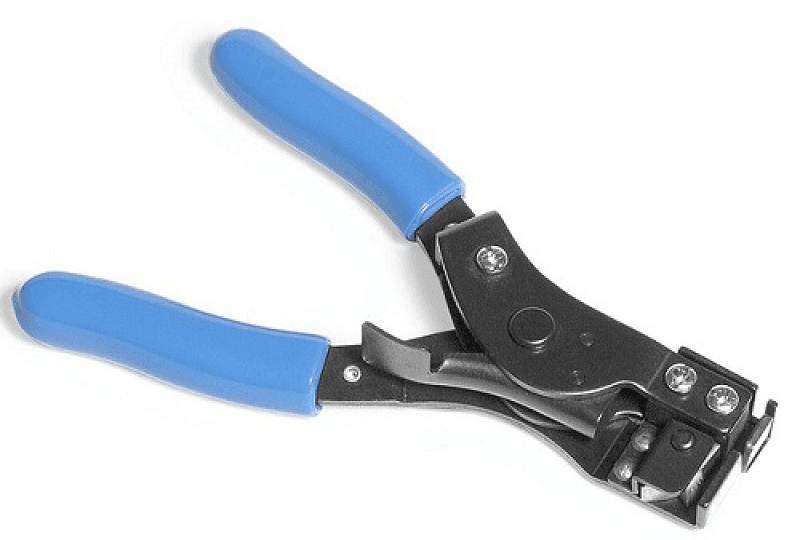 Пистолет Lanmaster TWT-CV-TOOL для стяжек синий